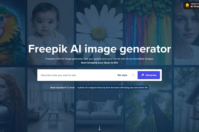 Freepik's AI Image Generator