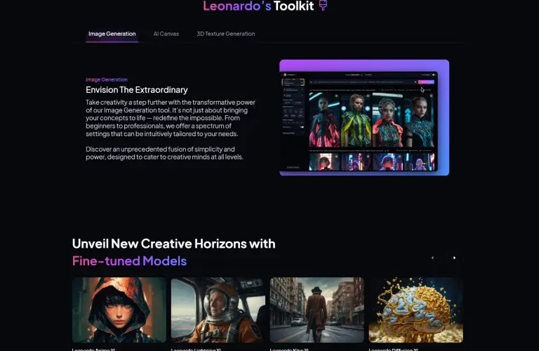 leonardo ai toolkit image