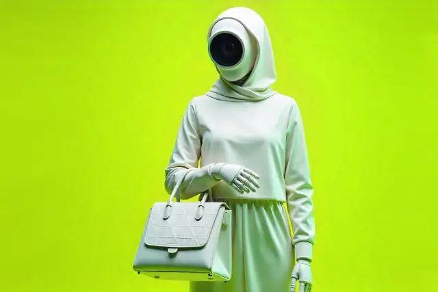 AI in fashion design image