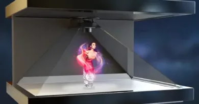 Holographic Transparent Camera