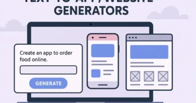 Text-to-AppWebsite Generators