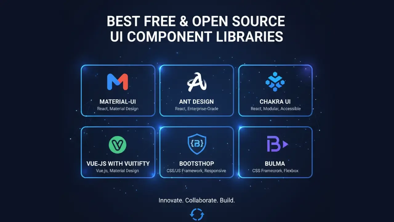 Web Ui Components Library 20 Best Free and Open-Source UI Component Libraries for Websites and ...